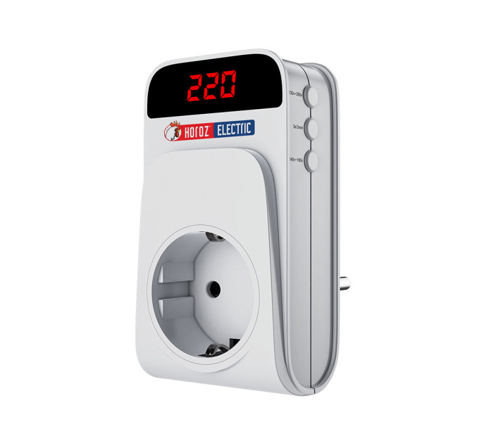Реле напруги в розетку PROTEX-R 16А HOROZ ELECTRIC 131-001-0001-010