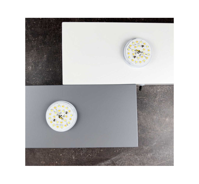 Світильник LED smart PICASSO-S+пульт 85W 3000-5000K IP20 квадрат біло-сірий Violux ( 220645 )