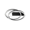 Світильник LED smart BRIONI-R+пульт 80W 3000-5000K IP20 круг чорний Violux ( 220695 )