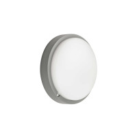 Світильник LED Violux ДББ ATOM UA MW sensor сірий 12W 5000K IP54​ ( 243362​ )