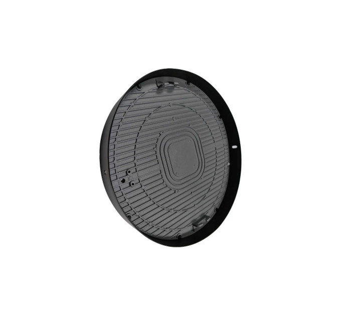 Світильник LED Violux ДББ RODOS круг 18W 5000K IP20 чорний ( 330341 )