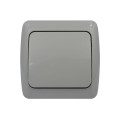 Вимикач EVA сірий 1кл IP54 ( 554-011500-200 )