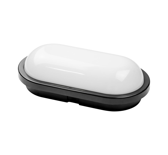 Світлодіодний світильник вологозахищений AYDOS-15 15W IP65 4200К чорний HOROZ ELECTRIC 400-011-125