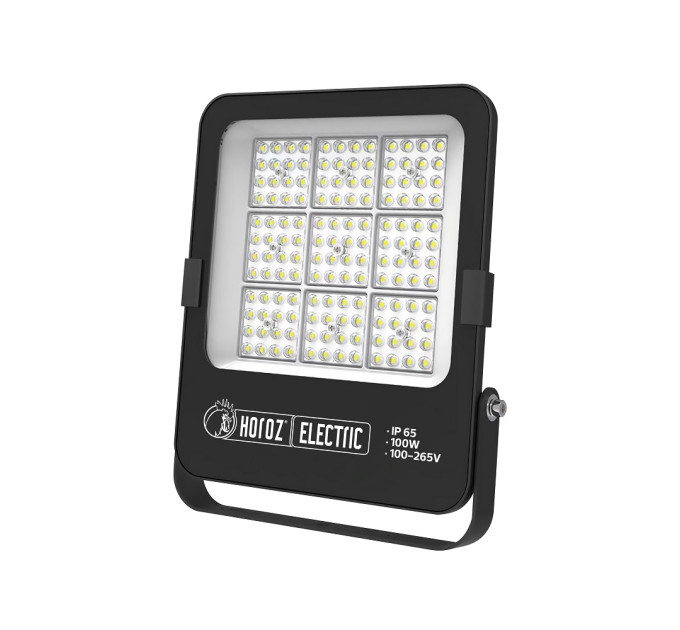 Прожектор світлодіодний BORNEO-100 100W 6400K HOROZ ELECTRIC 068-033-0100-010