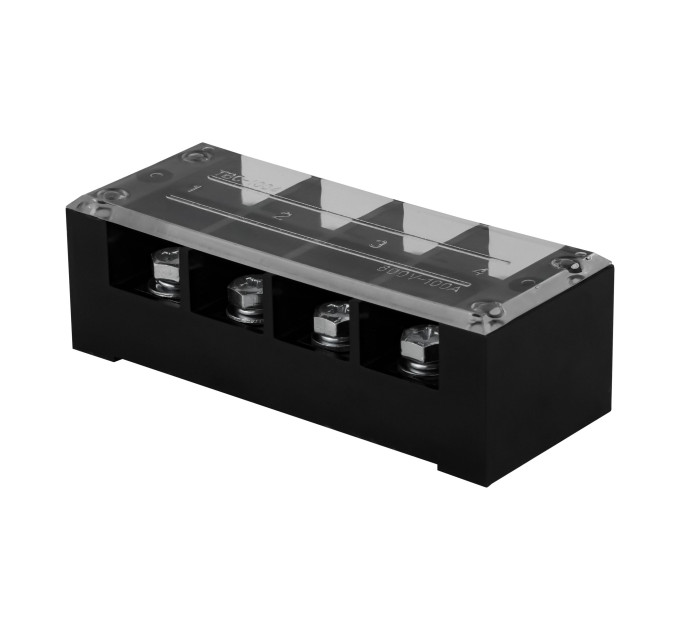 Клемна колодка FIXED TERMINAL-L1004 4Р 100А 2.5-10мм²/1/10