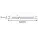Cвітлодіодна лампа LED TUBE-150 24W T8 6500К 150см HOROZ ELECTRIC 002-001-0024-0131