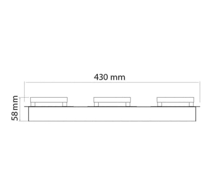 Світлодіодний світильник стельовий LIKYA-6 HOROZ ELECTRIC 036-007-0006-010