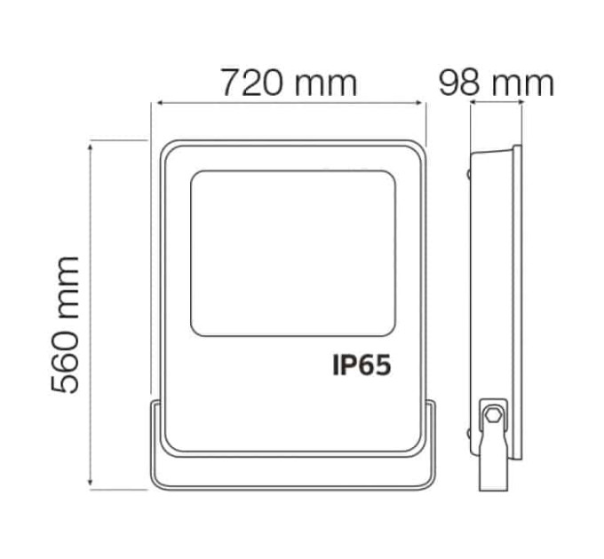 Прожектор світлодіодний LION-500 500W 6400K HOROZ ELECTRIC 068-013-0500-011