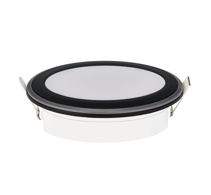 Світлодіодний світильник вбудований LED PARKER-12 12W 4200K чорний HOROZ ELECTRIC 016-071-0012-020