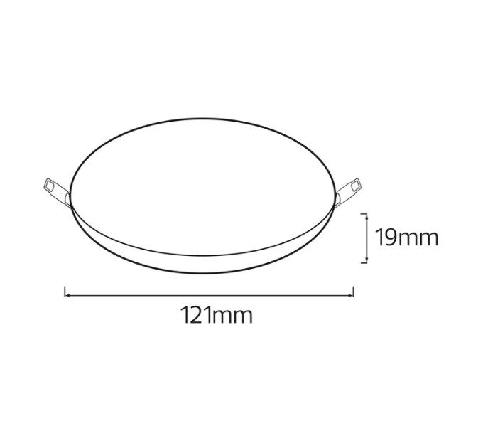 Світлодіодний світильник STELLA-16 16W 6400K HOROZ ELECTRIC 016-052-0016-010