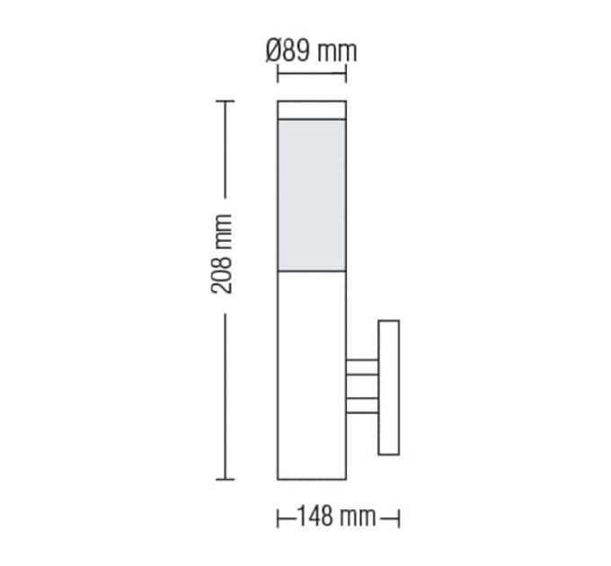 Світильник садово-парковий KAVAK-2 Е27 HOROZ ELECTRIC 075-014-0002-010