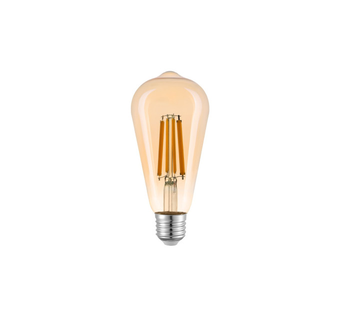 Лампа LED FILAMENT ST64 12W E27 2200К (бронза) VIOLUX ( 836034 )
