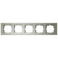 Рамка 5-на GRANO антрацит OVIVO 400-130000-250