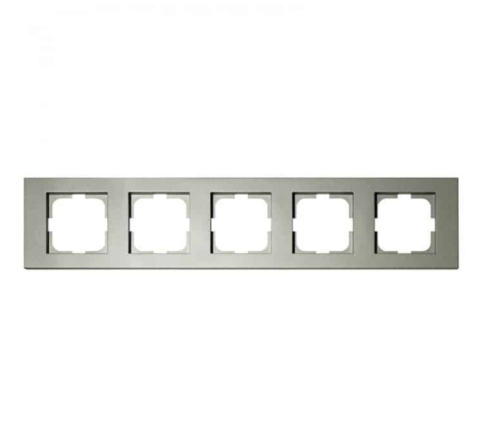 Рамка 5-на GRANO антрацит OVIVO 400-130000-250