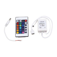 Контролер RGB для стрічки LED 72W 12V IP20 2A HOROZ ELECTRIC 100-001-0072-010