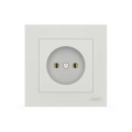 Розетка EL-BI VEGA білий мат 1-на без заземлення ( 510-016200-215 )