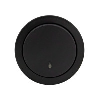 Вимикач прохідний 1-клавішний антрацит xOne OVIVO 406-250000-209