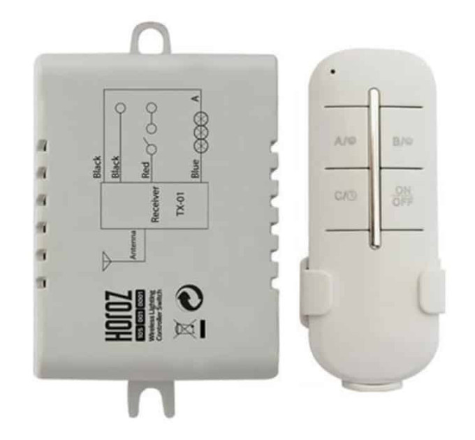 Пульт для люстр однолінійний CONTROLLER-1 max 300W HOROZ ELECTRIC 105-001-0001-011