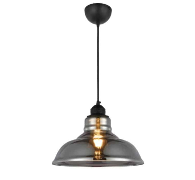 Світильник підвісний DREAM титановий HOROZ ELECTRIC 021-020-0001-010