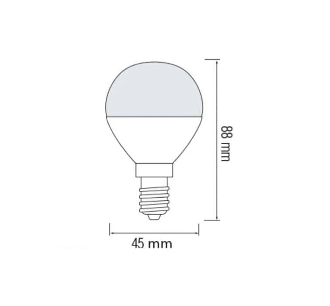 Світлодіодна лампа ELITE-10 10W Е14 4200K HOROZ ELECTRIC 001-005-0010-030