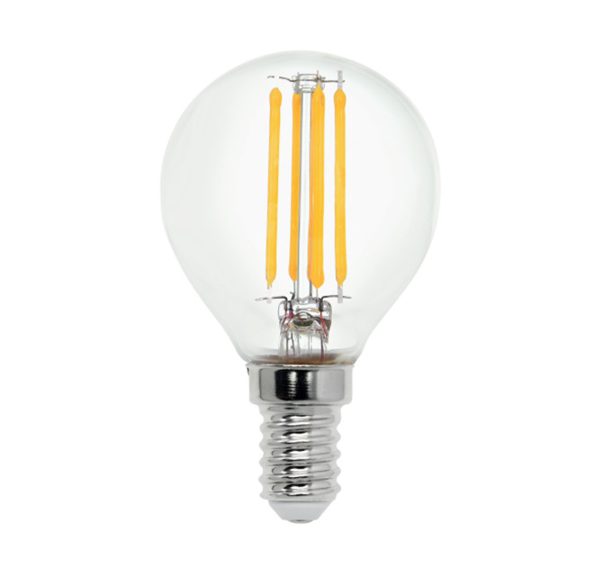 Світлодіодна лампа FILAMENT BALL-6 6W Е14 4200К HOROZ ELECTRIC 001-089-0006-020