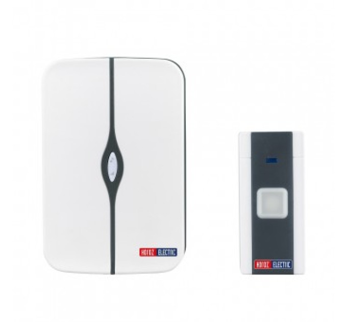 Дзвінок NERO-A 220V безпровідний антрацит HOROZ ELECTRIC 086-003-0002-020