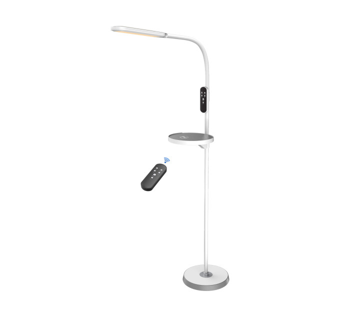 Світлодіодний торшер ALBA 15W білий HOROZ ELECTRIC 046-005-0015-010