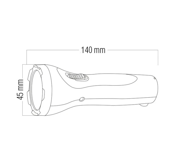 Ліхтарик ручний PELE-1 0.5W синій HOROZ ELECTRIC 084-006-0001-010