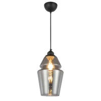 Світильник підвісний SPARK-1 титановий HOROZ ELECTRIC 021-016-0001-010