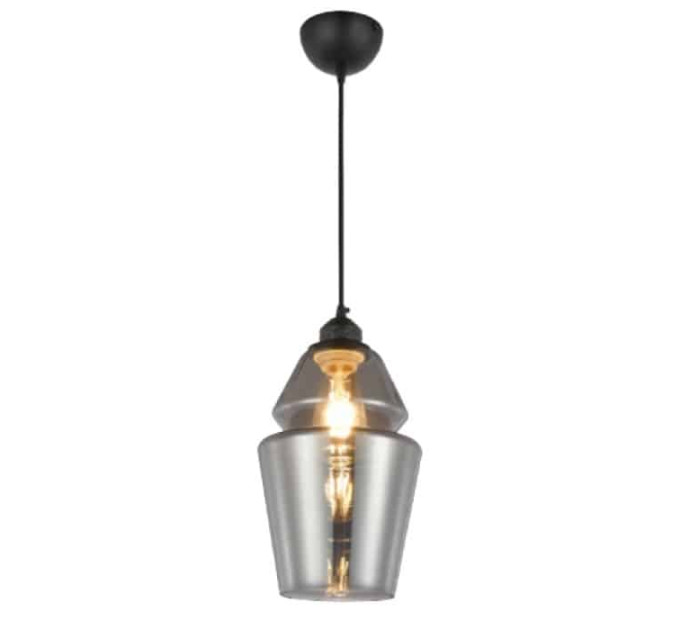 Світильник підвісний SPARK-1 титановий HOROZ ELECTRIC 021-016-0001-010