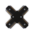 З’єднувач шинопровода Х-образний 220-240V чорний HOROZ ELECTRIC 096-001-0003-021