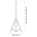 Підставка під прожектор одинарна TRIPOD SINGLE HOROZ ELECTRIC 107-001-0001-010