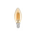 Лампа LED FILAMENT С37 6W E14 2200K (бронза) VIOLUX ( 833022 )