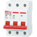 Автоматичний вимикач SAFE 63А 3P С HOROZ ELECTRIC 114-002-3063-010