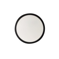 Світильник LED Violux ДББ MILLENNIUM BL 26W 4200K IP20 круг чорний ( 361226 )
