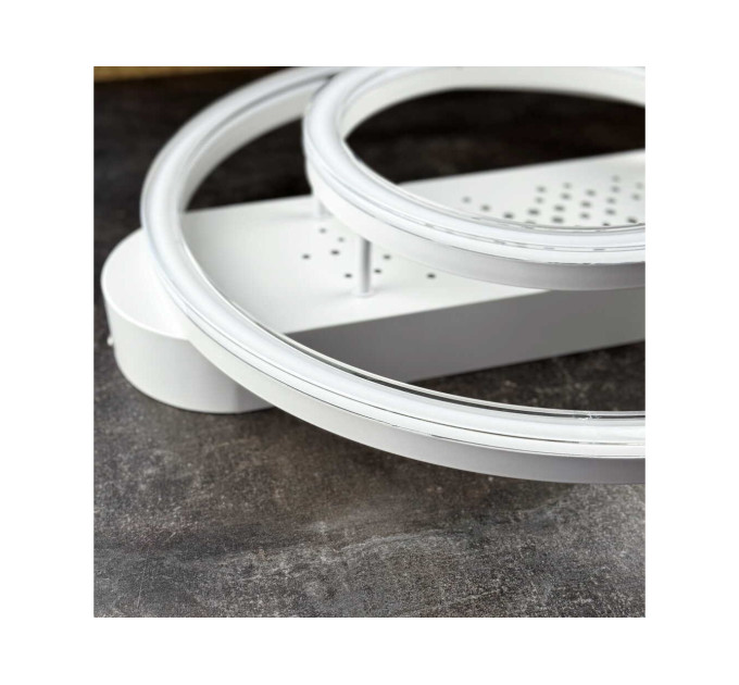 Світильник LED smart KENZO-R+пульт 85W 3000-5000K IP20 круг білий Violux ( 220655 )