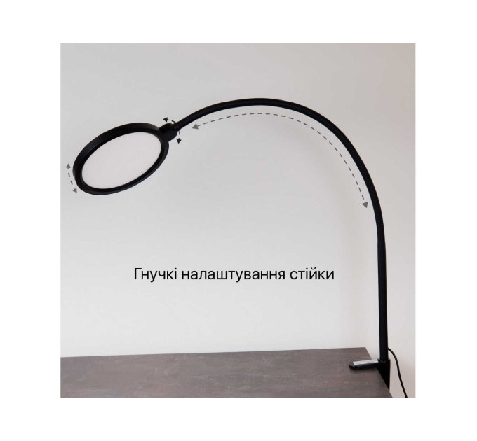 Світильник настільний LED FLEX 10W 3000-6500К білий Violux ( 541001 )